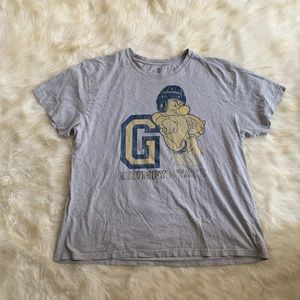 Disney Store Grumpy Gray Short Sleeve T-Shirt XXL